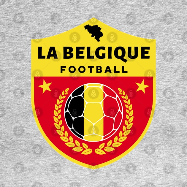 La Belgique Football Fan by footballomatic